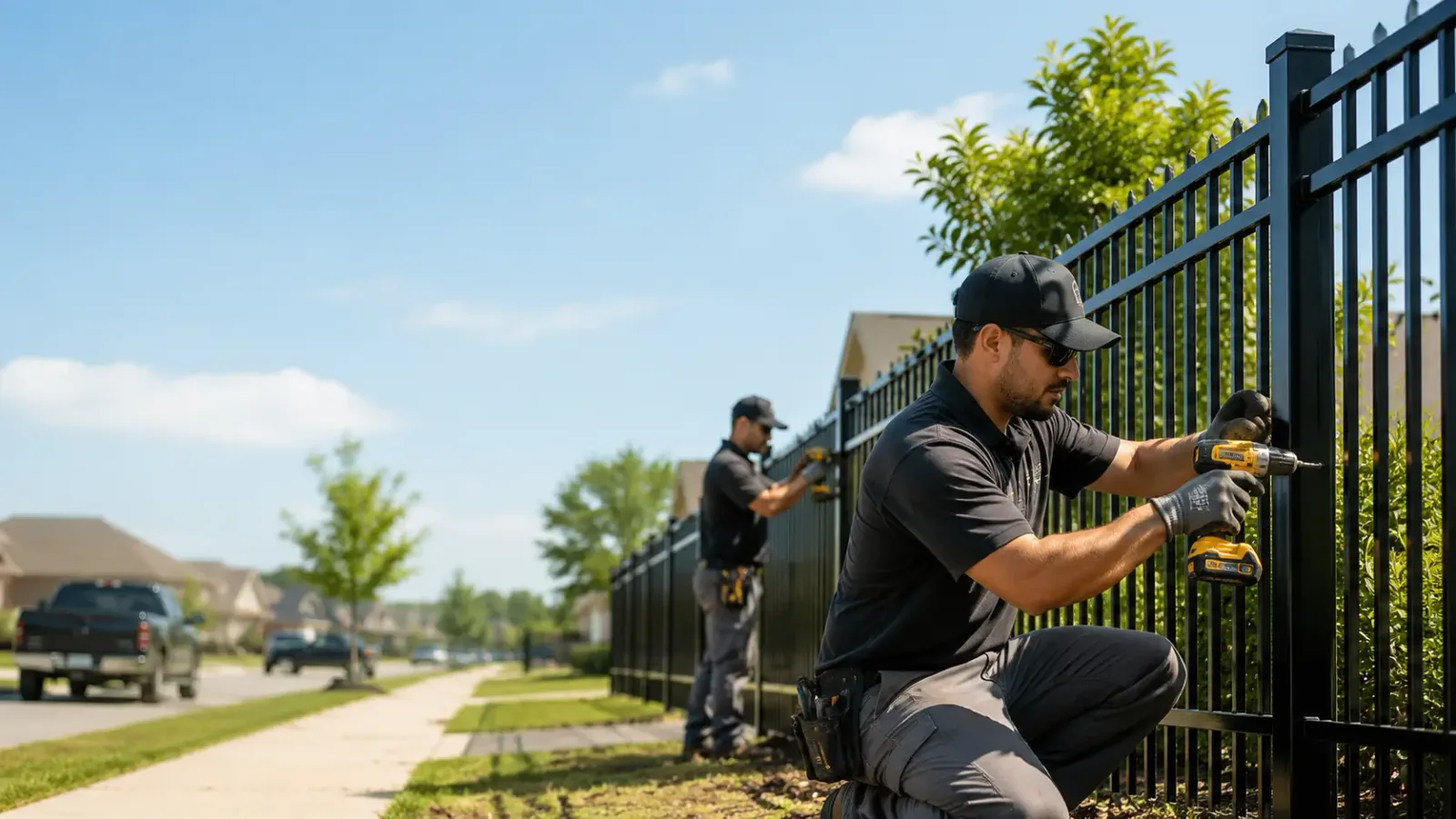 Metal Fence Installation in Church Road, VA